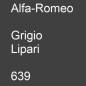 Preview: Alfa-Romeo, Grigio Lipari, 639.